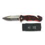 Nůž K25 Tactical Black-Red / 8.8cm