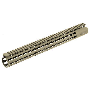 UTG PRO AR15 15" Keymod Free Float Handguard-FDE Cerakote®